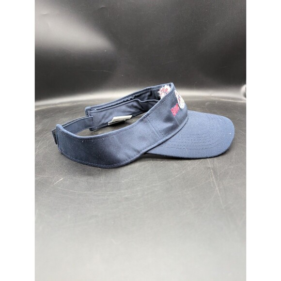 Vintage Navy Blue Boston Red Sox Jerry Remy Rem Dawg #2 Miller Lite Visor RARE - Picture 5 of 8